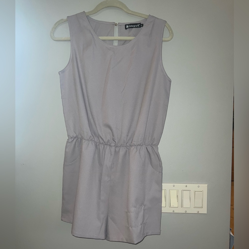 Dusty Purple Romper